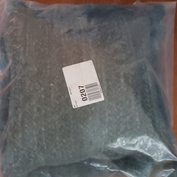 Anthropologie Pommed Jute Pillow - turquoise - Picture 10 of 12